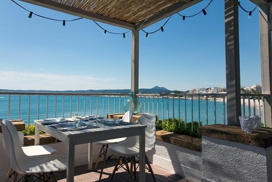 nice terrace in javea